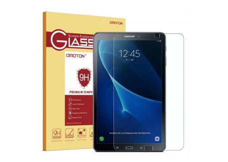 OMOTON Samsung Galaxy Tab A 10.1" 2016 SM-T580N / T585N Protection Décran Verre Trempé [Sans Bulles] Film Protecteur Ecran [