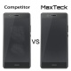 MaxTeck [3 Pièces] Verre Trempé Huawei P9 Lite, Film Protection en Verre trempé écran Protecteur Vitre- Anti Rayures - sans B