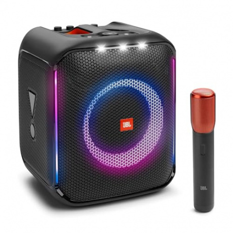 JBL PartyBox Encore Essential Haut-Parleur Portable Dintérieur et Dextérieur avec Lumières Intégrées, Design Résistant aux 