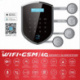 Wolf Guard WT4R-W03 Alarme Maison sans Fil WiFi GSM/4G Connectée avec Sirène Extérieure | Capteur de Fenêtre de Porte | Compa